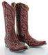 YL277-7 Yippee Ki Yay by Old Gringo Women's VITTORIA STITCHED Snip Toe Red Boot
